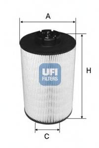 UFI 26.039.00 Топливный фильтр