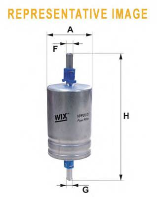 WIX FILTERS WF8101 Топливный фильтр