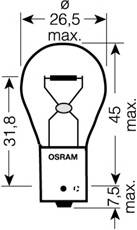 OSRAM 7507 Лампа розжарювання, ліхтар