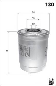 MECAFILTER ELG5243 Топливный фильтр