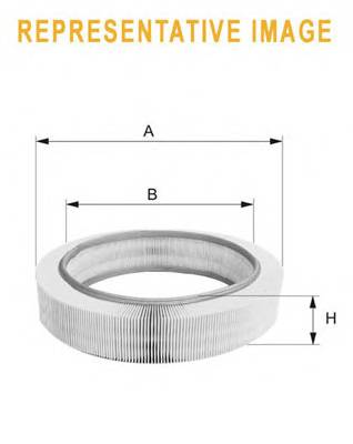 WIX FILTERS WA6376 Повітряний фільтр