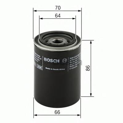 BOSCH F 026 407 025 Масляный фильтр