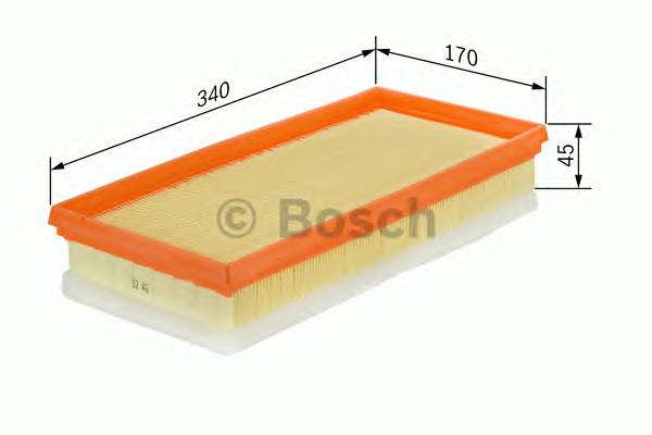 BOSCH F 026 400 112 Повітряний фільтр