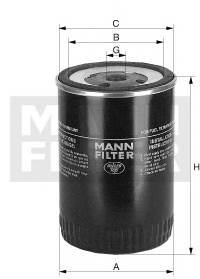 MANN-FILTER WK 712/3 Паливний фільтр