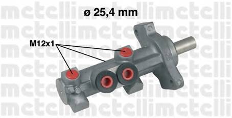 METELLI 05-0618 Главный тормозной цилиндр