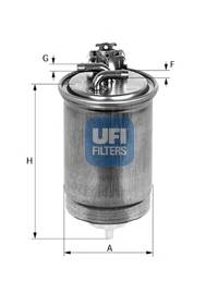 UFI 24.418.00 Топливный фильтр