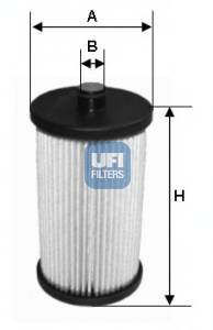 UFI 26.012.00 Топливный фильтр