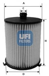 UFI 26.073.00 Топливный фильтр