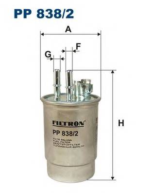 FILTRON PP838/2 Топливный фильтр
