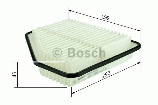 BOSCH F 026 400 159 Повітряний фільтр