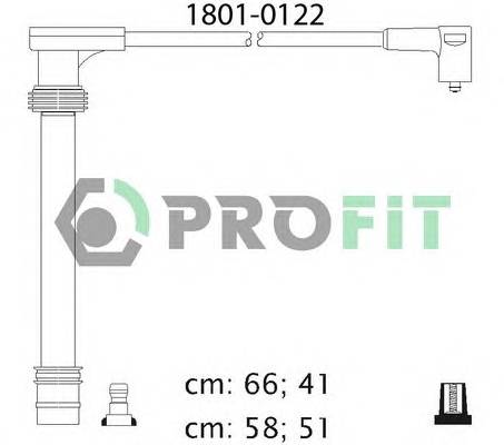 PROFIT 1801-0122 Високовольтні кабелі