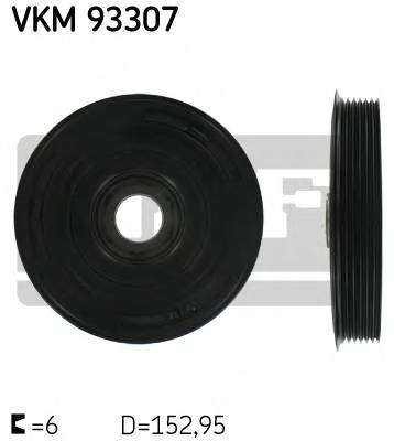 SKF VKM 93307 Ремінний шків, колінчастий