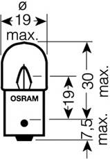 OSRAM 5627 Лампа розжарювання, ліхтар