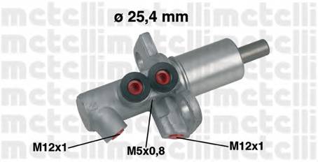 METELLI 05-0458 Головний гальмівний циліндр