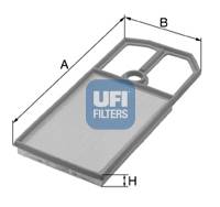UFI 30.124.00 Воздушный фильтр