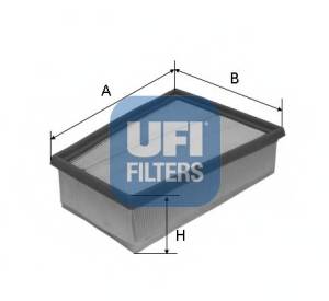 UFI 30.407.00 Повітряний фільтр