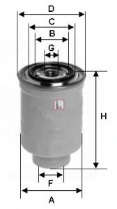 SOFIMA S 1410 NR Топливный фильтр