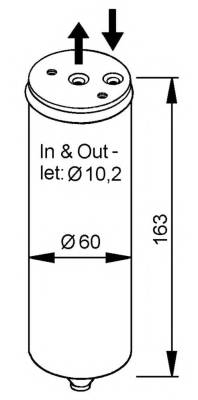 NRF 33023 Осушувач, кондиціонер