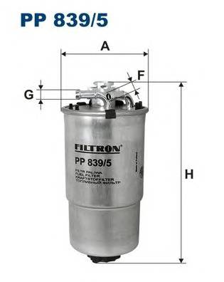 FILTRON PP839/5 Паливний фільтр