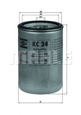 KNECHT KC 24 Паливний фільтр