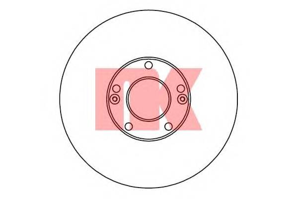 NK 203433 Тормозной диск