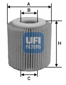 UFI 25.150.00 Масляный фильтр
