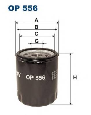 FILTRON OP556 Масляный фильтр