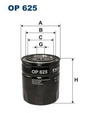 FILTRON OP625 Масляний фільтр