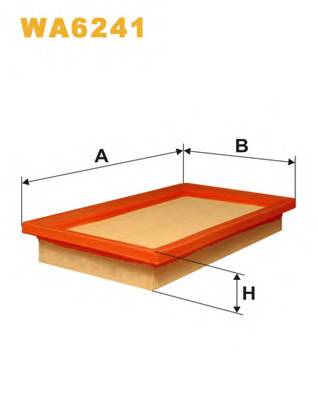 WIX FILTERS WA6241 Воздушный фильтр