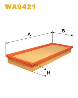 WIX FILTERS WA9421 Повітряний фільтр