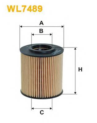 WIX FILTERS WL7489 Масляний фільтр