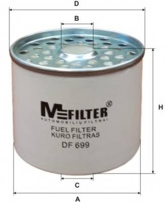 MFILTER DF699 Паливний фільтр