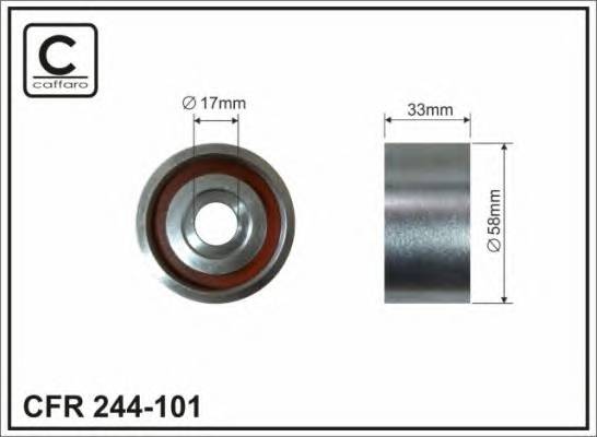 CAFFARO 244101 ROLKA NAPINACZA