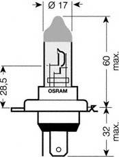 OSRAM 64193ULT-01B Лампа розжарювання, фара