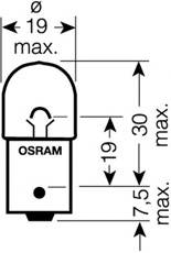 OSRAM 5008ULT-02B Лампа накаливания, фонарь