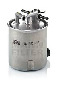 MANN-FILTER WK 920/6 Паливний фільтр
