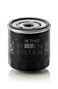 MANN-FILTER W 714/2 Масляний фільтр