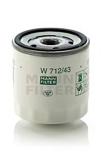 MANN-FILTER W 712/43 Масляний фільтр