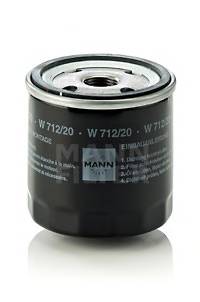 MANN-FILTER W 712/20 Масляний фільтр
