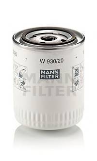 MANN-FILTER W 930/20 Масляний фільтр