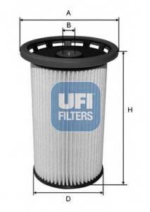 UFI 26.038.00 Топливный фильтр
