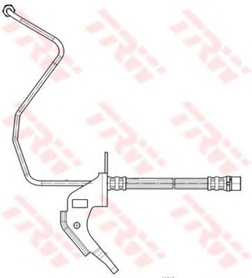 TRW PHD563 Тормозной шланг