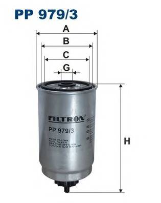 FILTRON PP979/3 Паливний фільтр