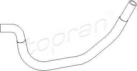 TOPRAN 501 558 Гідравлічний шланг, кермо