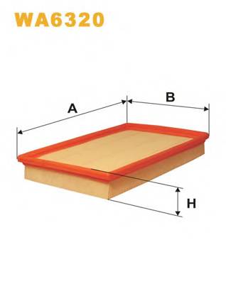 WIX FILTERS WA6320 Повітряний фільтр