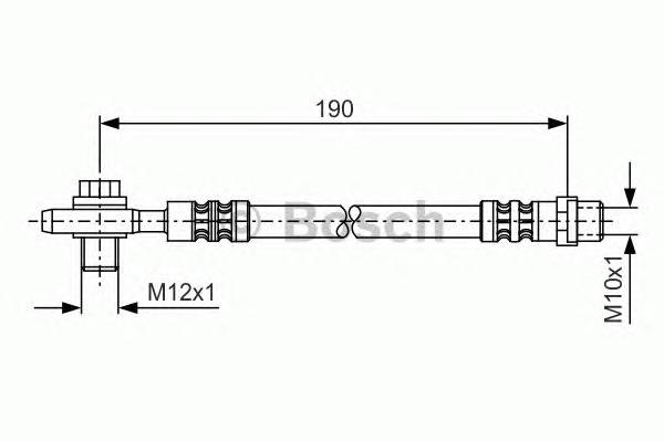 BOSCH 1 987 476 719 Тормозной шланг