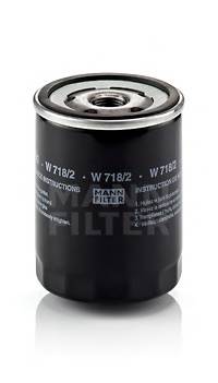 MANN-FILTER W 718/2 Масляний фільтр