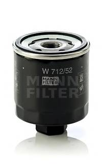 MANN-FILTER W 712/52 Масляний фільтр