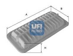 UFI 30.550.00 Воздушный фильтр