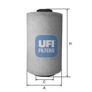 UFI 27.A53.00 Воздушный фильтр